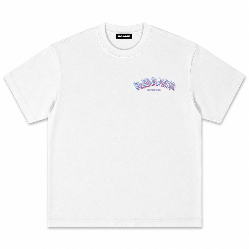 Warped Typography Tee