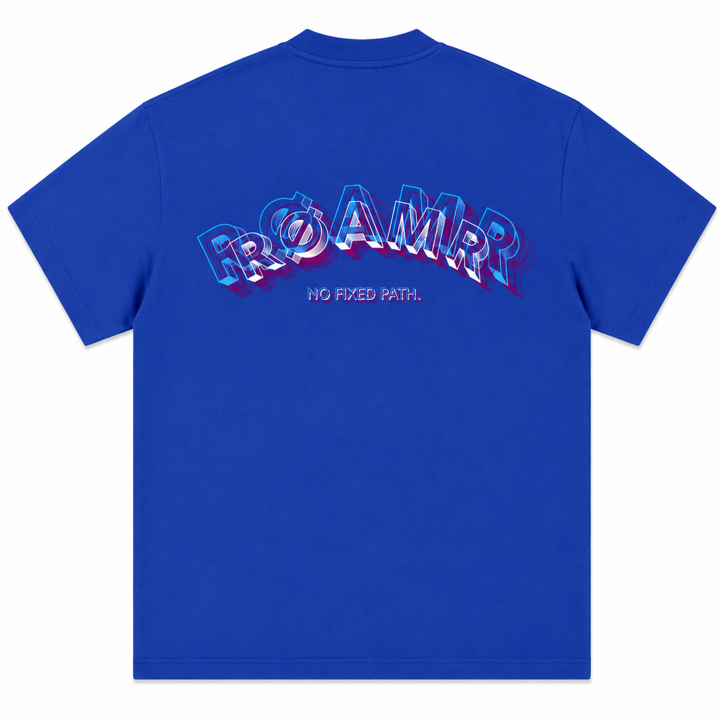 Warped Typography Tee