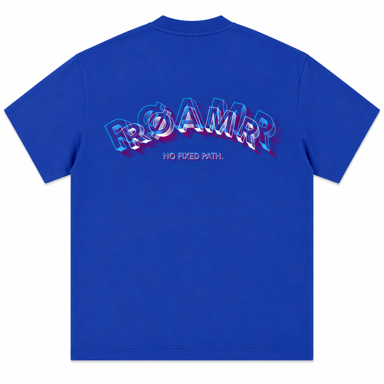 Warped Typography Tee