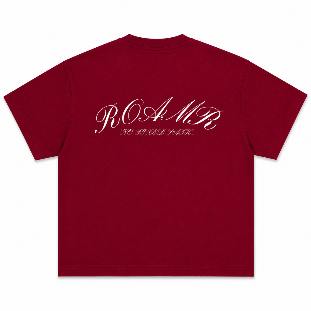 Box Fit Script Tee