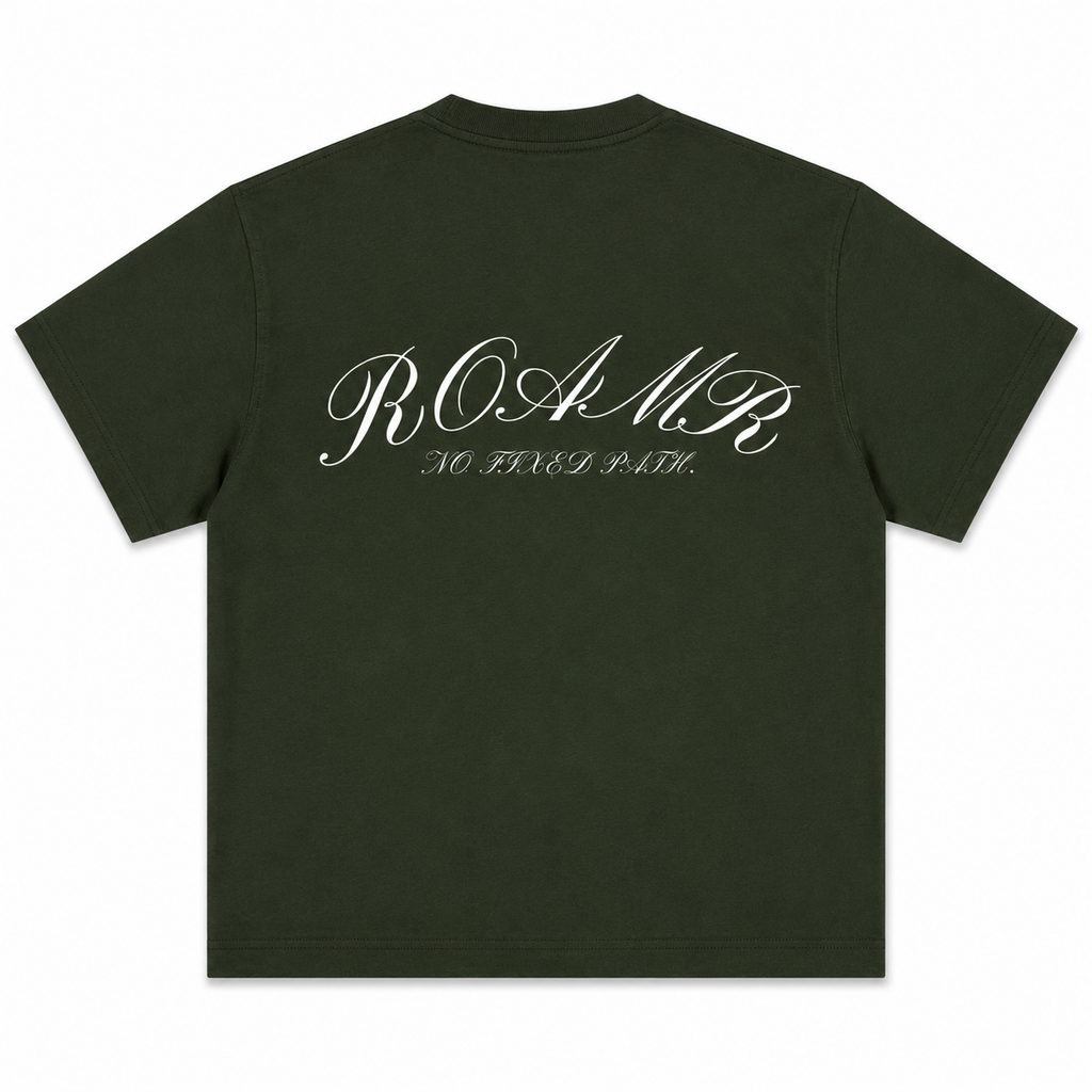 Box Fit Script Tee