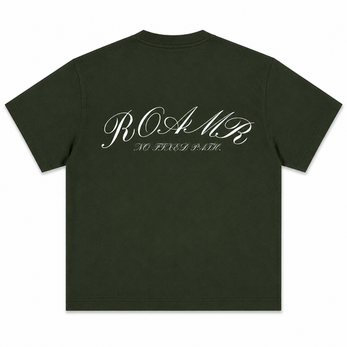 Box Fit Script Tee