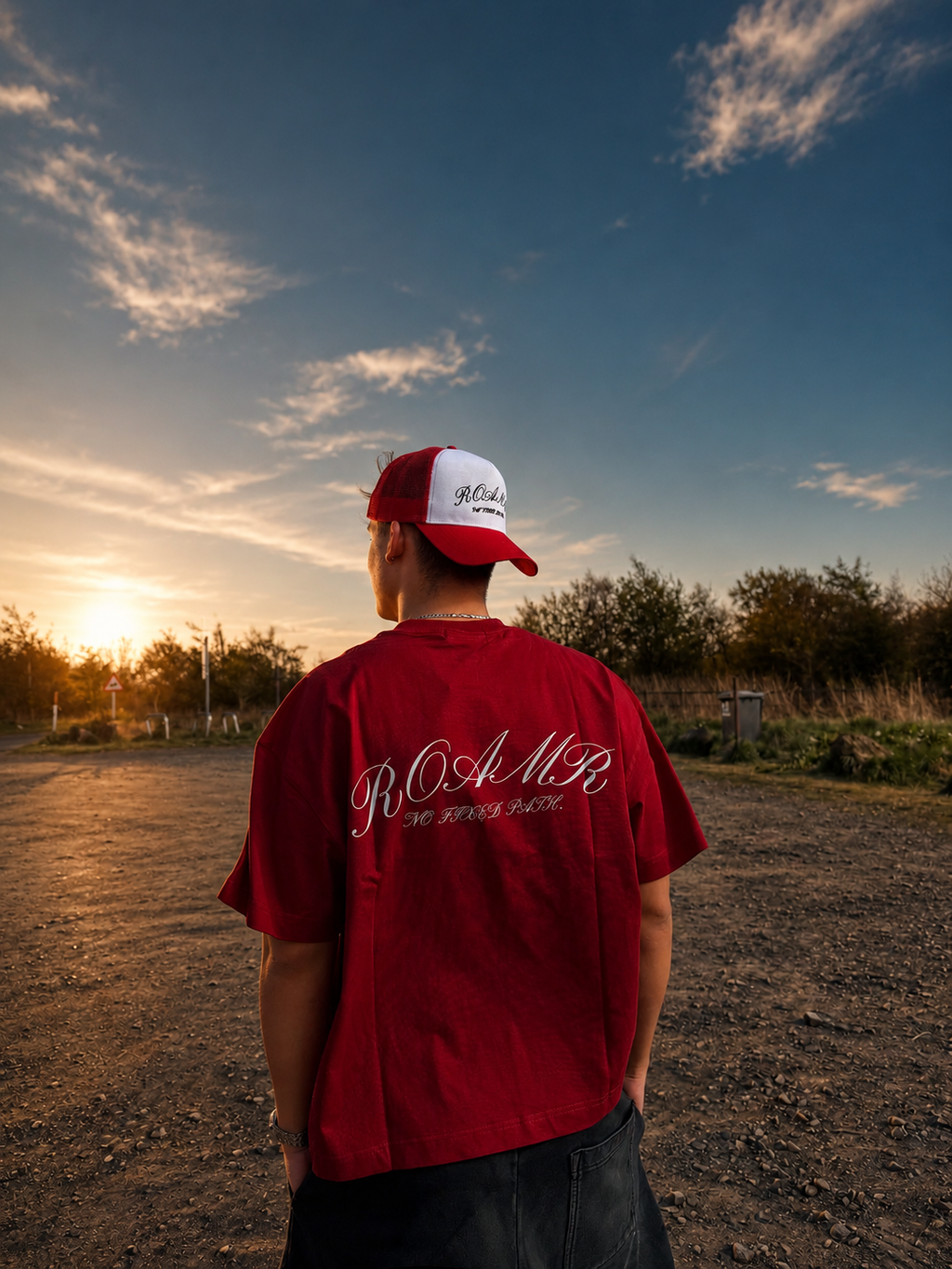 Box Fit Script Tee