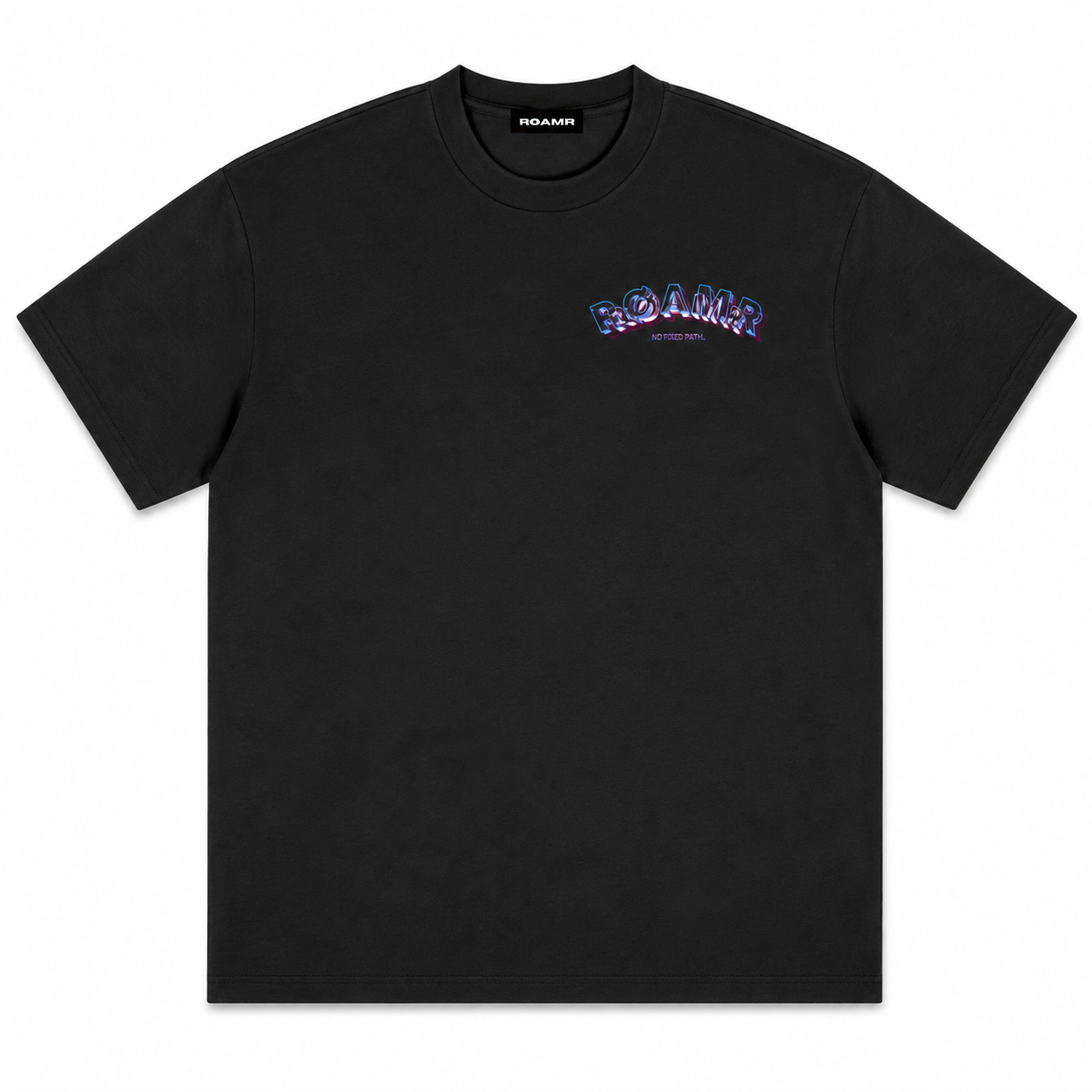 Warped Typography Tee