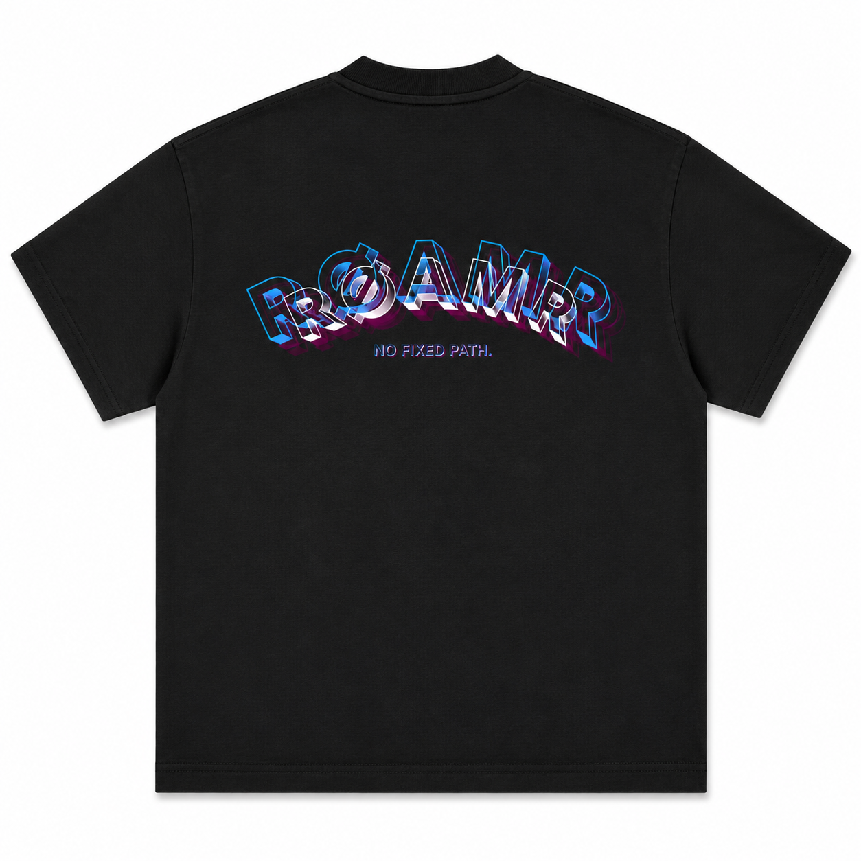 Warped Typography Tee