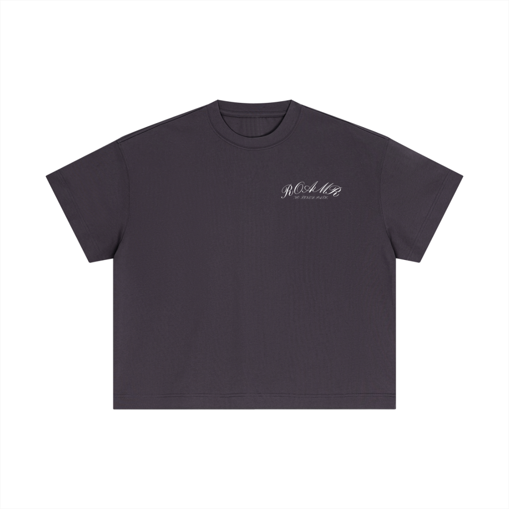 Box Fit Script Tee
