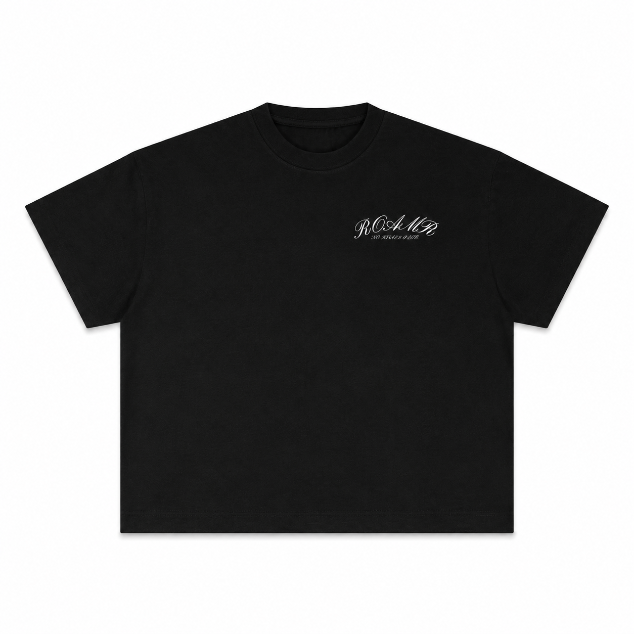 Box Fit Script Tee