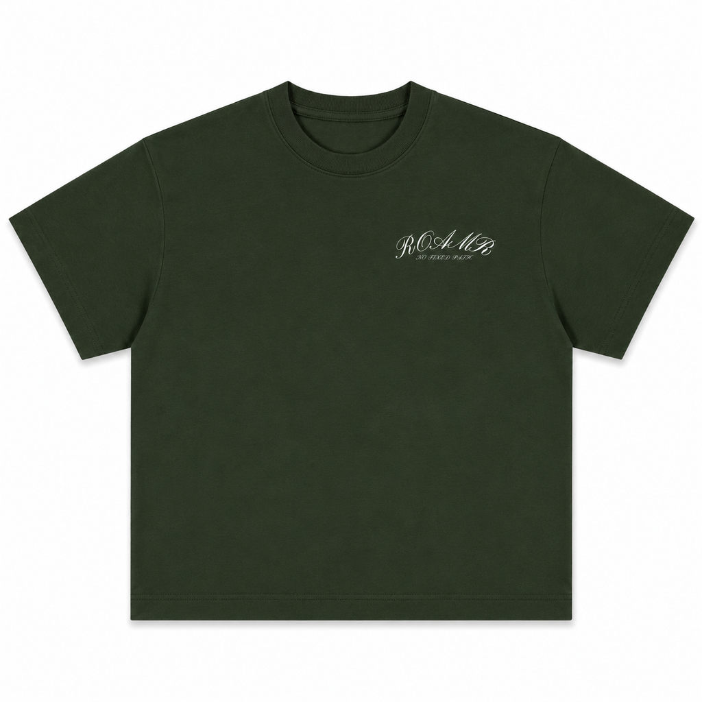 Box Fit Script Tee