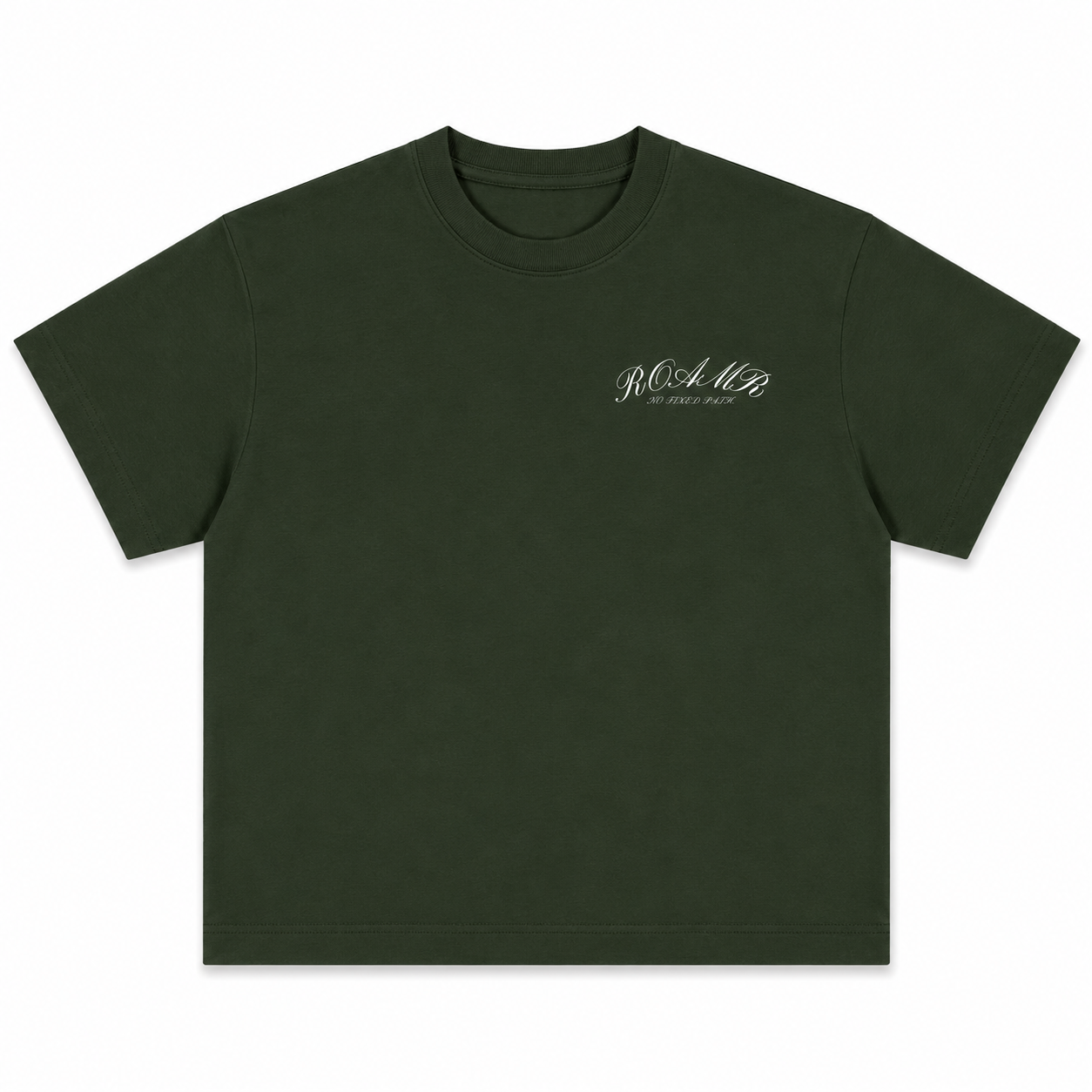 Box Fit Script Tee