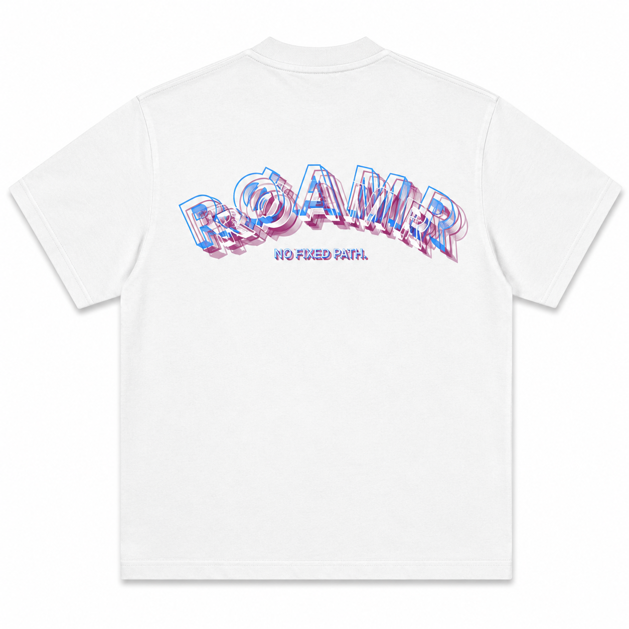 Warped Typography Tee