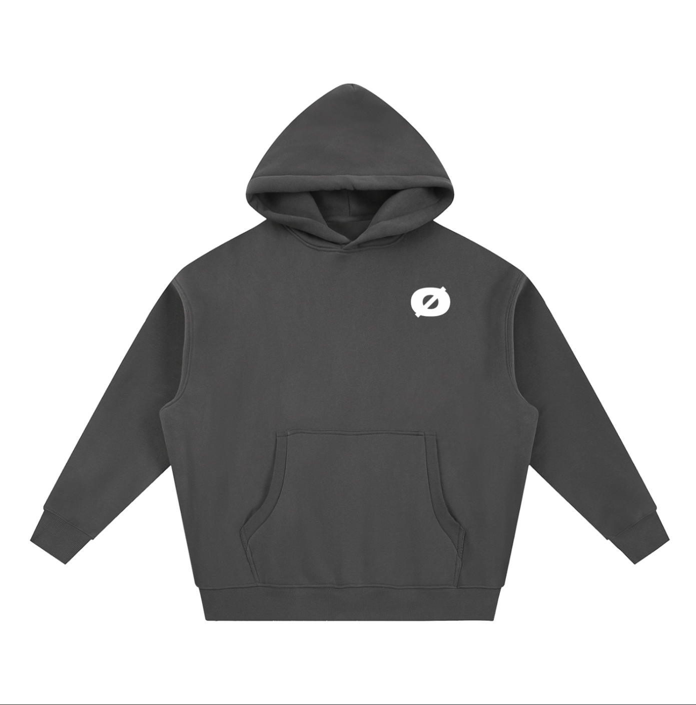 Signature Minimal Oversized Box Fit Hoodie