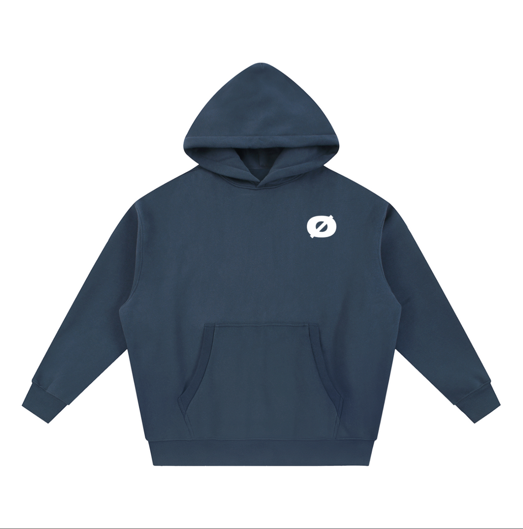 Signature Minimal Oversized Box Fit Hoodie