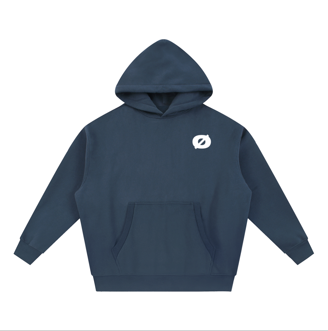 Signature Minimal Oversized Box Fit Hoodie