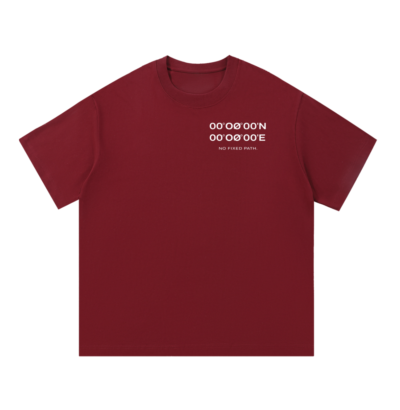 Typography NO FIXED PATH T-Shirt