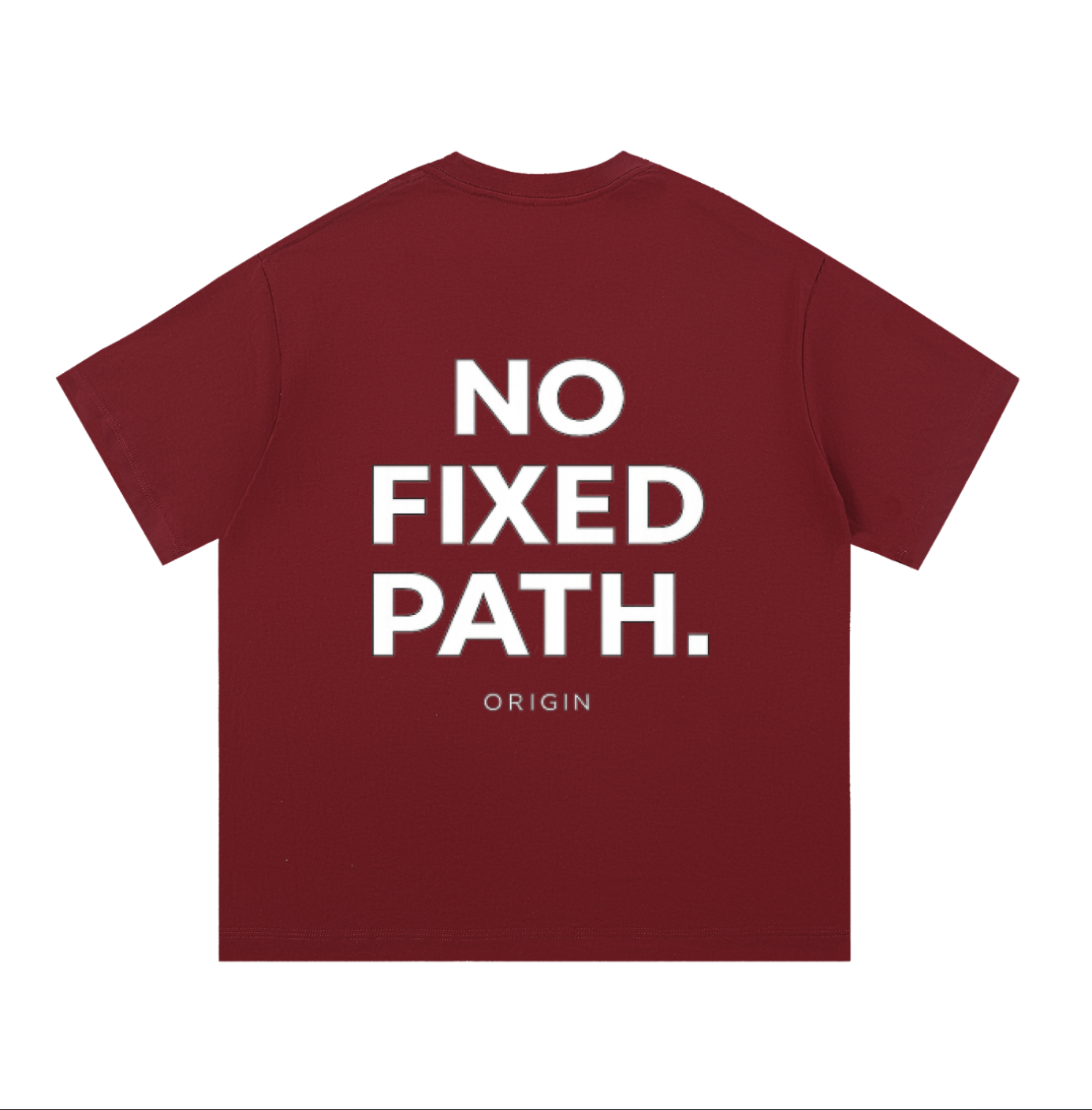 Typography NO FIXED PATH T-Shirt